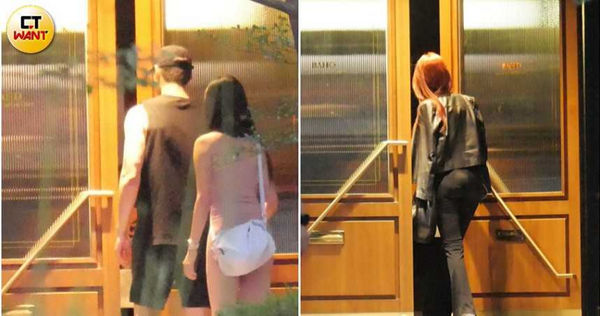 周予天與一名女性友人先前往一家餐廳，隨後柯詠云也獨自抵達與他會合。（圖／本刊攝影組）