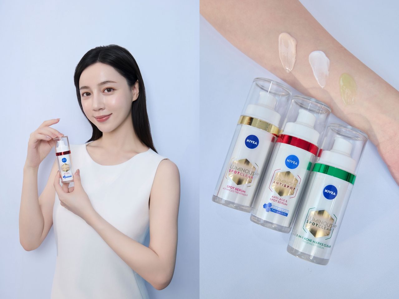 香緹卡,妮維雅,巴黎萊雅,保養,精華,。（圖／記者李薇攝、品牌提供）