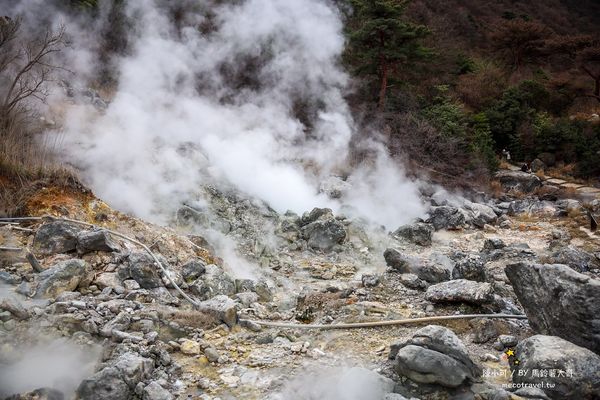 ▲▼【日本長崎景點】雲仙地獄：溫泉貓咪、地獄茶屋美食和交通推薦。（圖／部落客陳小可的吃喝玩樂授權提供）