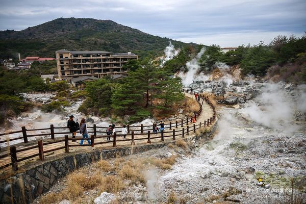 ▲▼【日本長崎景點】雲仙地獄：溫泉貓咪、地獄茶屋美食和交通推薦。（圖／部落客陳小可的吃喝玩樂授權提供）