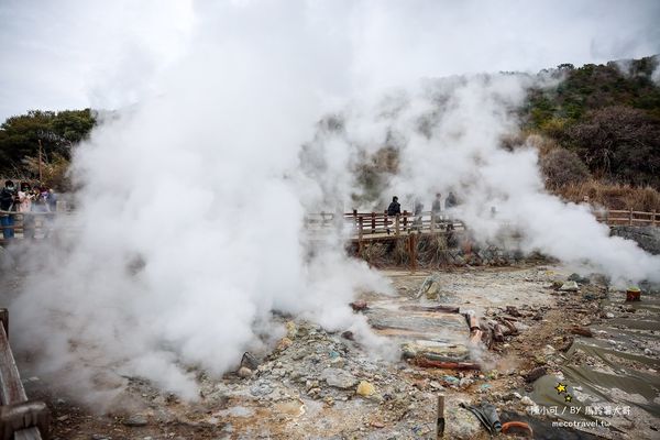 ▲▼【日本長崎景點】雲仙地獄：溫泉貓咪、地獄茶屋美食和交通推薦。（圖／部落客陳小可的吃喝玩樂授權提供）