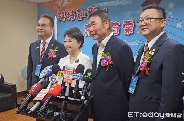 ▲台中市長盧秀燕首度鬆口，願參加26日的凱道 「戰獨裁」活動。（圖／記者楊永盛翻攝）