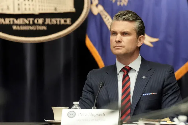 ▲▼ 美國國防部長赫格塞斯（Pete Hegseth） 。（圖／路透）