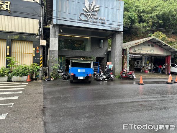 ▲▼       貨車追撞計程車  警到場疏導交通      。（圖／記者郭世賢翻攝）