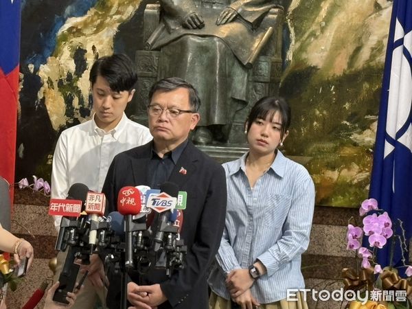 ▲國民黨文傳會主委林寬裕。（圖／記者鄭佩玟攝）