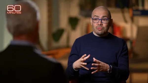 ▲▼DeepMind執行長預言AI將解決所有疾病。（圖／翻攝60 Minutes YouTube頻道）