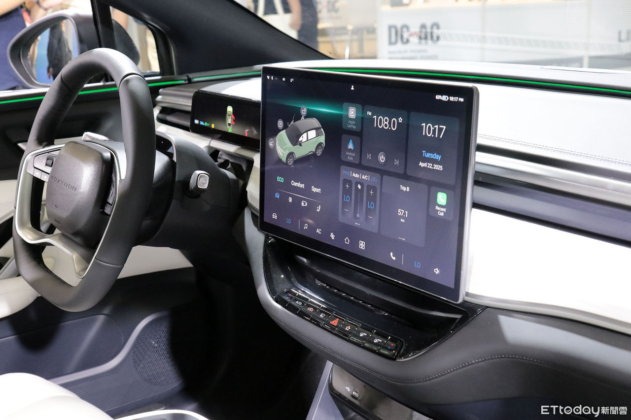 ▲鴻海百萬有找跨界電動車「Model B現場開箱」！國內外客戶即將啟動。（圖／記者張慶輝攝）