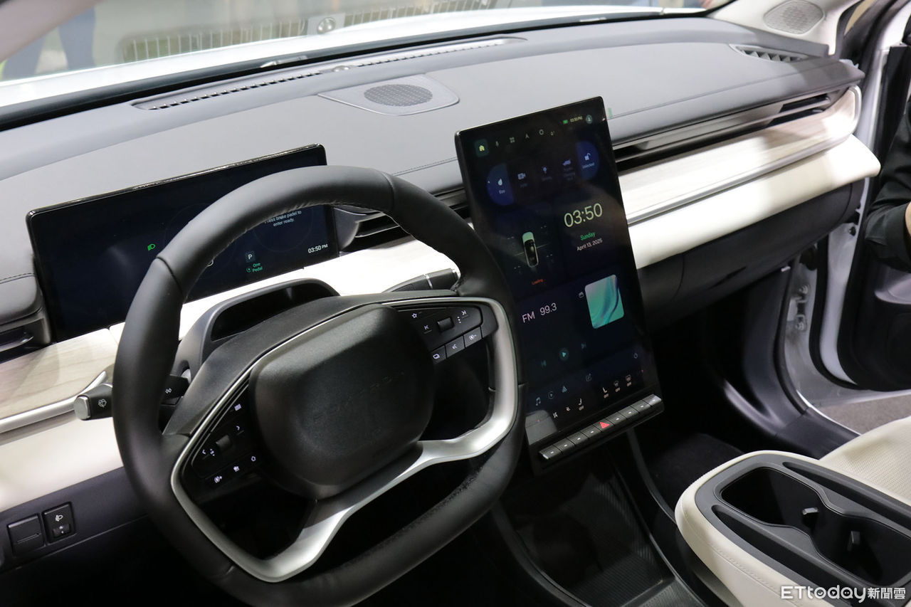 ▲鴻海百萬有找跨界電動車「Model B現場開箱」！國內外客戶即將啟動。（圖／記者張慶輝攝）