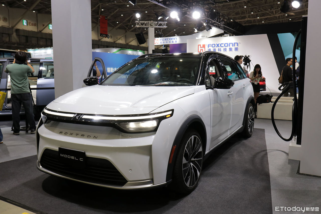 ▲鴻海百萬有找跨界電動車「Model B現場開箱」！國內外客戶即將啟動。（圖／記者張慶輝攝）