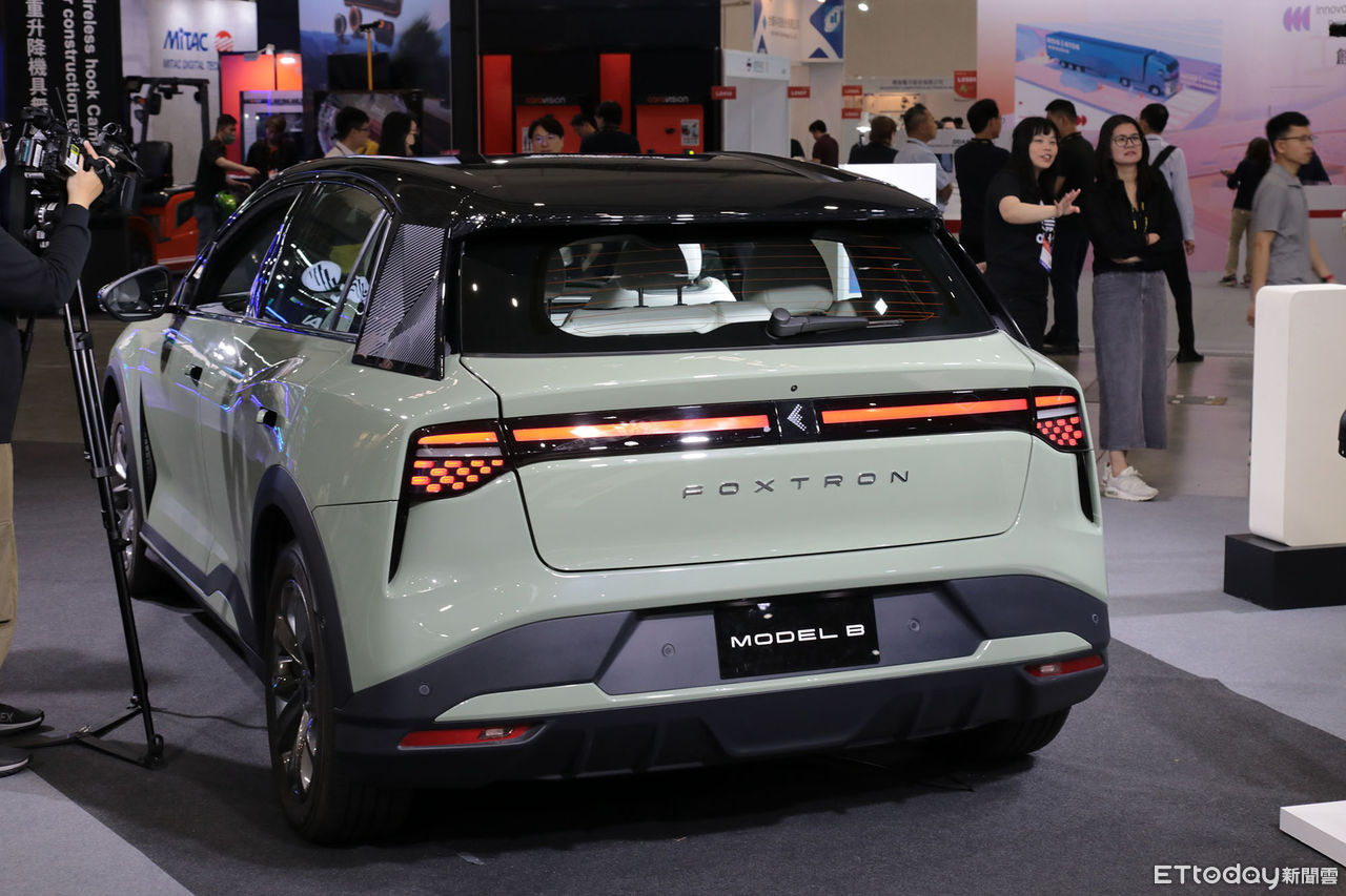 ▲鴻海百萬有找跨界電動車「Model B現場開箱」！國內外客戶即將啟動。（圖／記者張慶輝攝）