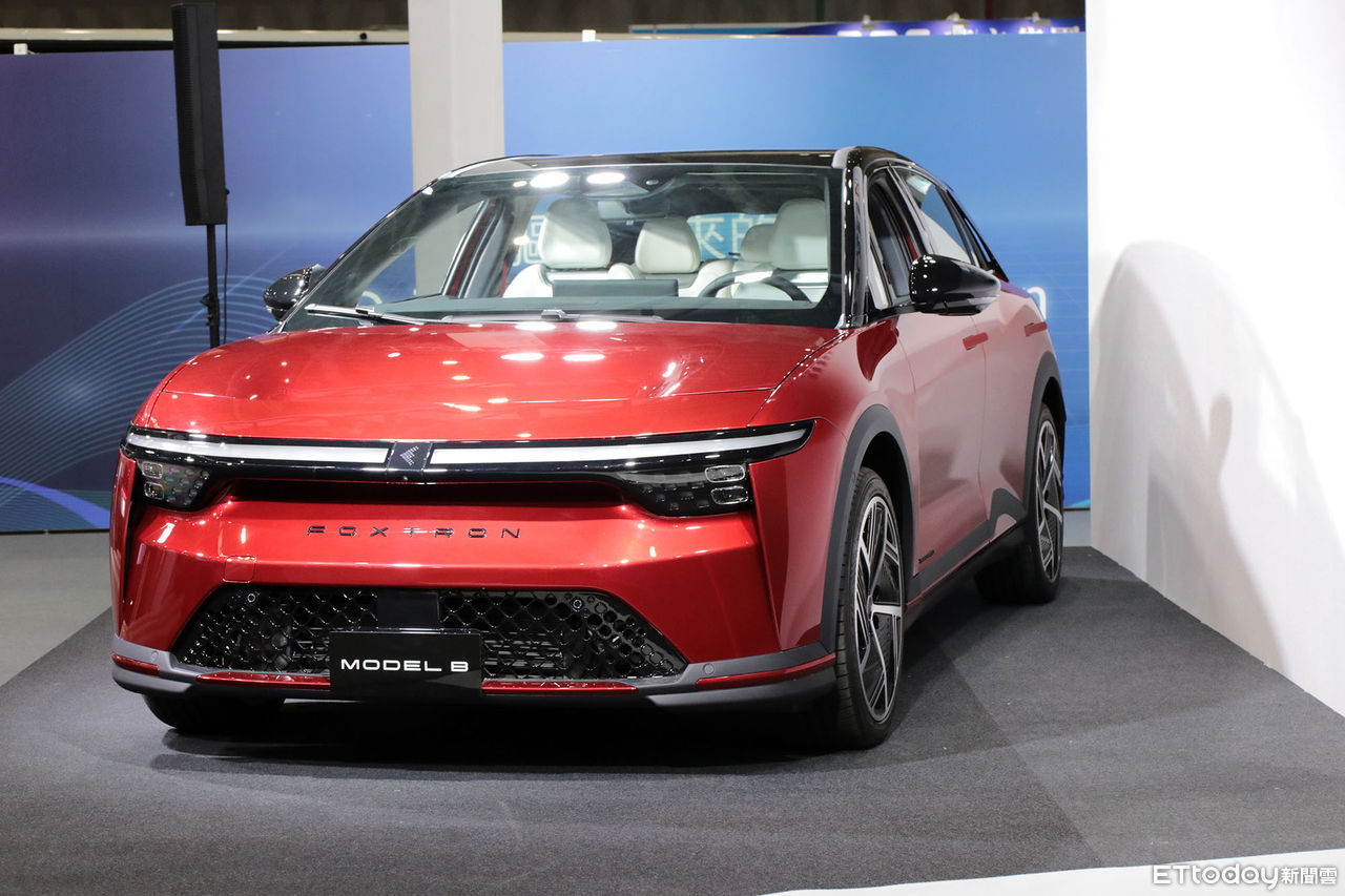 ▲鴻海百萬有找跨界電動車「Model B現場開箱」！國內外客戶即將啟動。（圖／記者張慶輝攝）