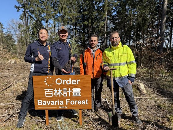 歐德,傢俱,種樹,植樹,ESG,減碳,地球永續（圖／歐德提供）
