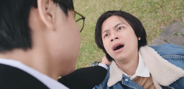 ▲HowHow與藍亦明重現《獨佔接班人》上演BL情。（圖／LINE TV提供）