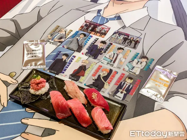 ▲搶排球少年聯名透卡！壽司郎部份門市鮪魚賣到缺貨。（圖／記者黃士原攝）