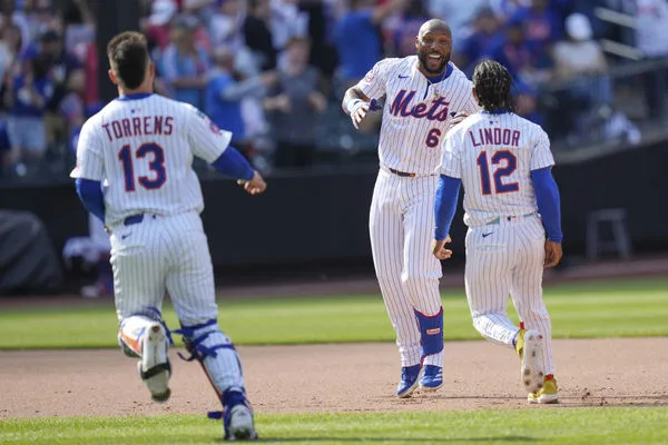 ▲▼馬提（Starling Marte）敲出再見安打。（圖／達志影像／美聯社）