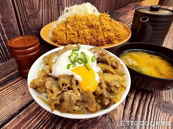 ▲吉豚屋「溫泉蛋壽喜牛丼組」。（圖／吉豚屋提供）