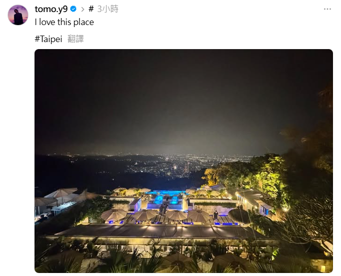 ▲▼山下智久。（圖／翻攝自Threads／tomo.y9）
