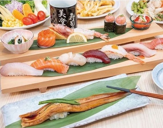 ▲美登利台中店改吃到飽爆紅　官方再公布預約、候位及用餐須知。（圖／取自日本美登利壽司台灣臉書）