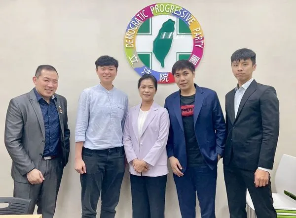 ▲中華民國運動彩券發展協會與民進黨立法院黨團進行交流。（圖／運動彩券發展協會提供）