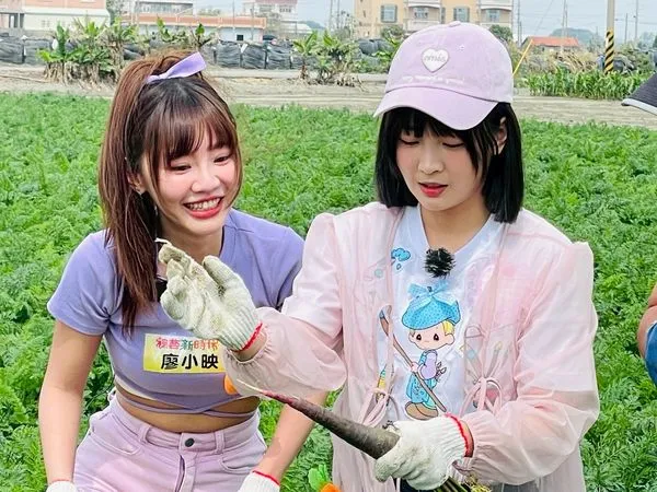 ▲廖小映(左)以及籃籃。（圖／民視提供）