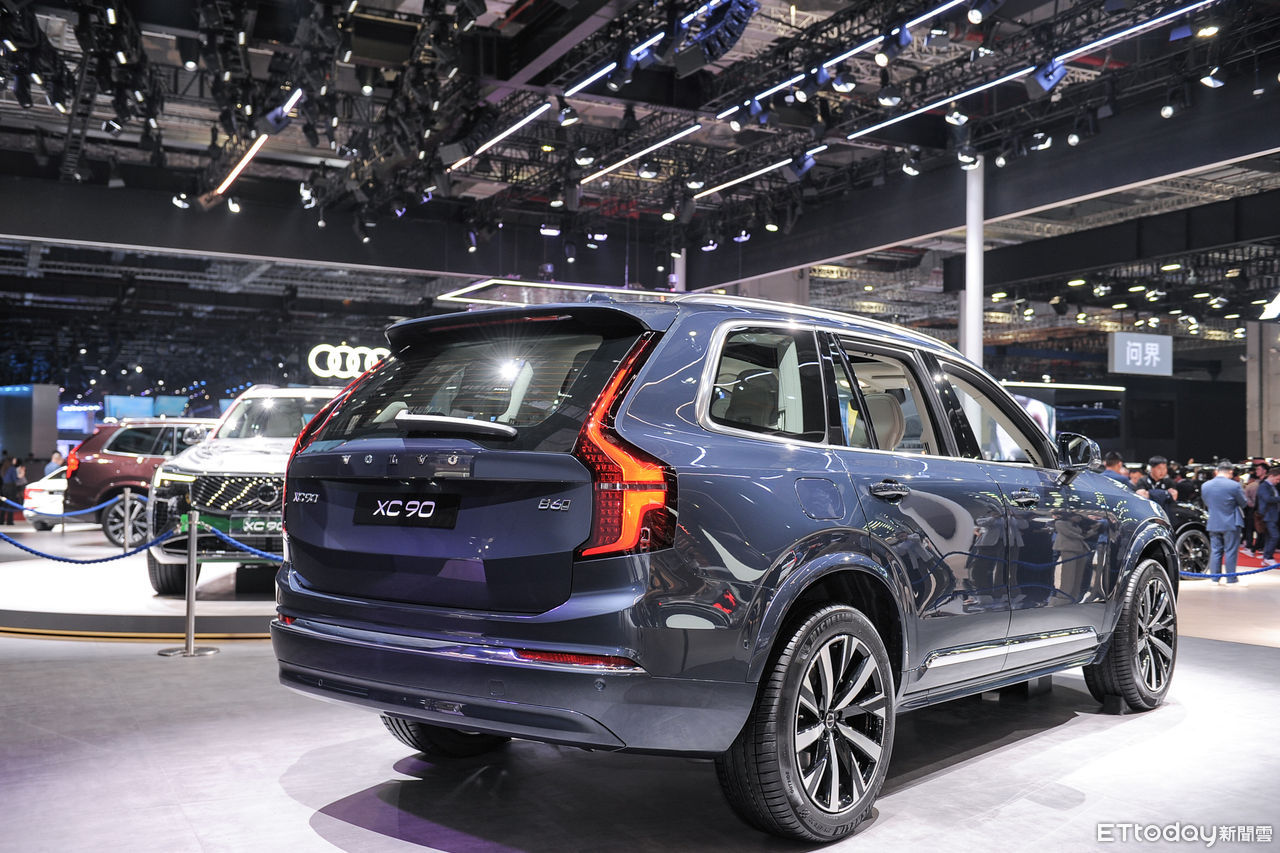 ▲Volvo XC90二度小改款 。（圖／記者林鼎智攝）