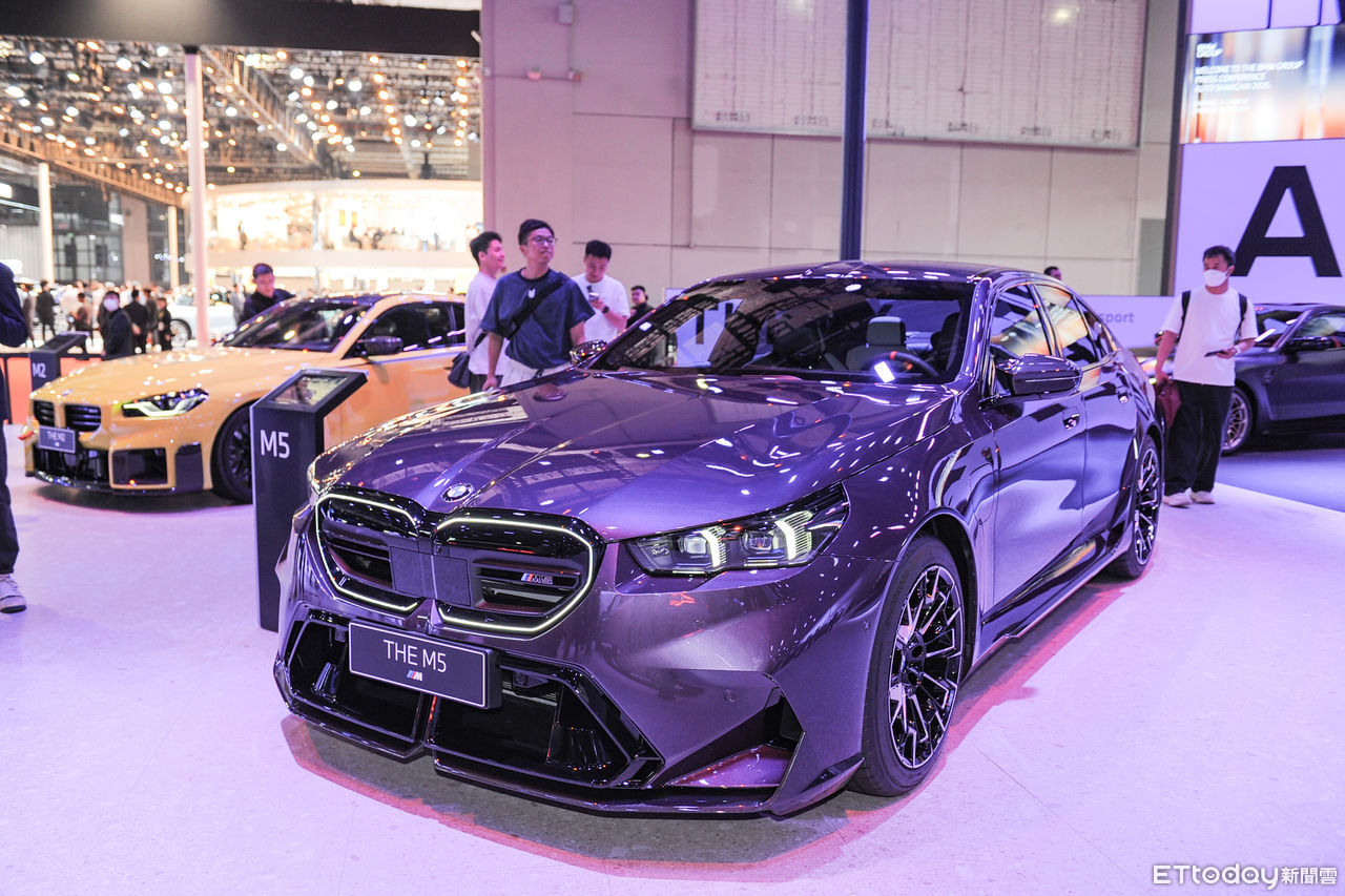 ▲BMW上海車展M5搶先看 。（圖／記者林鼎智攝）