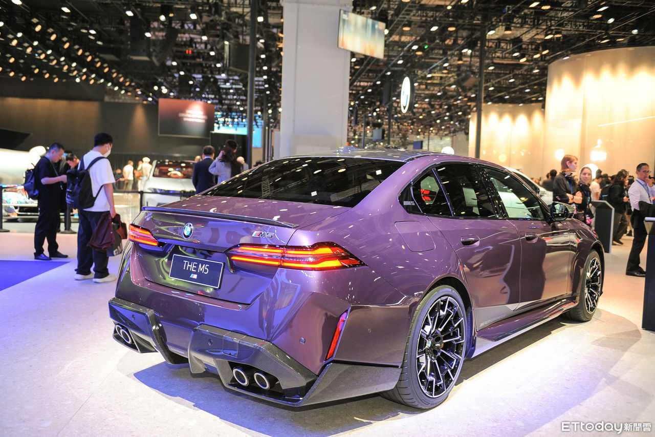 ▲BMW上海車展M5搶先看 。（圖／記者林鼎智攝）