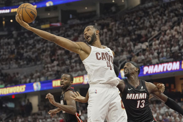 ▲▼騎士長人莫布里榮獲本季NBA年度最佳防守球員             。（圖／達志影像／美聯社）