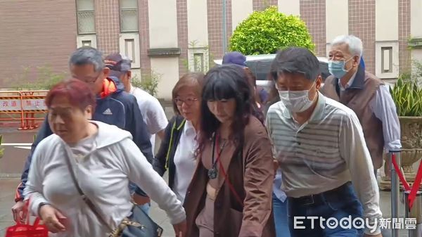 ▲北院今重開羈押庭，黃呂錦茹現身。（圖／記者湯興漢攝，下同）