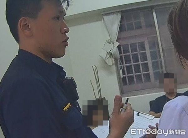 ▲桃園退休婦遭假交友真詐財，警方前往勸阻。（圖／桃園警分局提供）