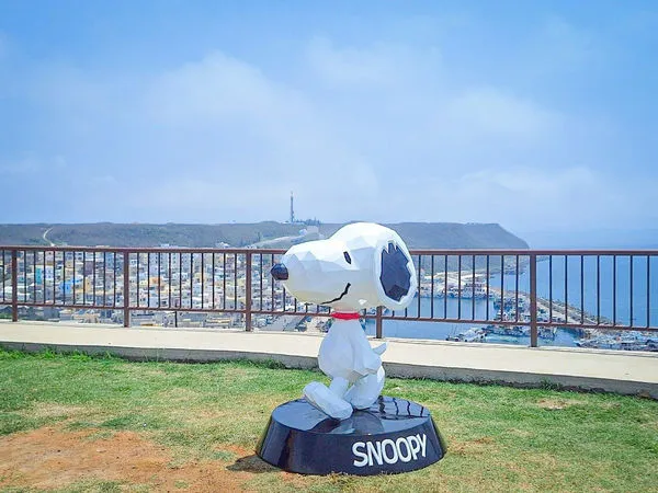 ▲▼澎湖花火節打造5隻史努比造型公仔。（圖／澎湖縣政府提供）