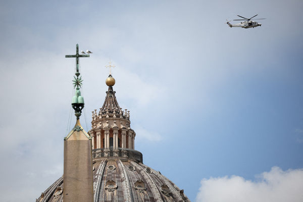 ▲▼ 方濟各葬禮將於26日舉行。（圖／路透）