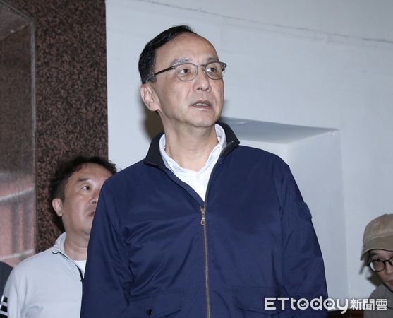 ▲▼朱立倫 聯訪  立法院。（圖／記者屠惠剛攝）