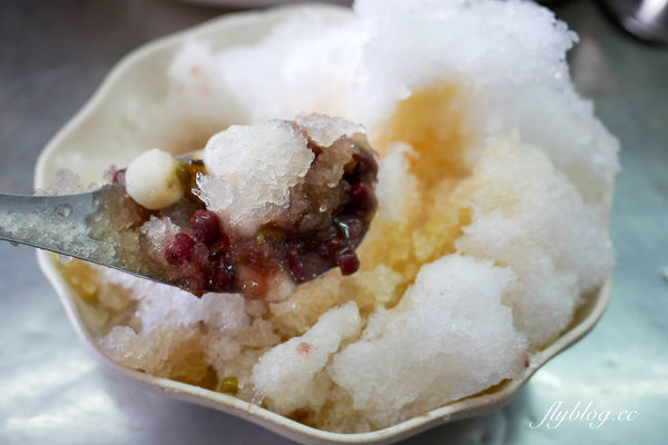 ▲▼彰化溪州｜古早味圓仔冰．賣了快100年的冰店，溪州市場古早味美食。（圖／部落客飛天璇的口袋授權提供）