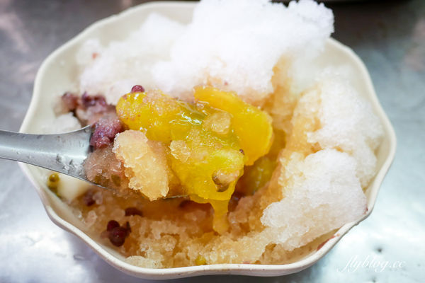 ▲▼彰化溪州｜古早味圓仔冰．賣了快100年的冰店，溪州市場古早味美食。（圖／部落客飛天璇的口袋授權提供）