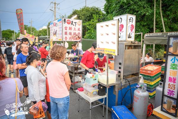 ▲▼朴子週六夜市。（圖／部落客滿分的旅遊札記授權提供）