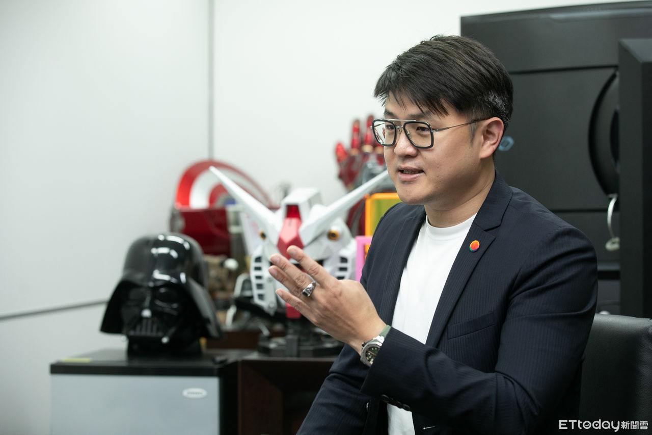 ▲▼台灣大哥大商務長林東閔專訪。（圖／記者周宸亘攝）