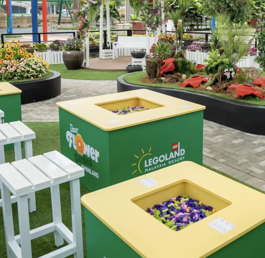 ▲LEGOLAND馬來西亞度假村「The LEGO Flower Garden MINILAND」將於4月28日起正式迎賓。（圖／翻攝自legoland官網）