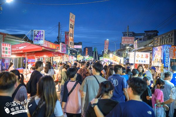 ▲▼朴子週六夜市。（圖／部落客滿分的旅遊札記授權提供）