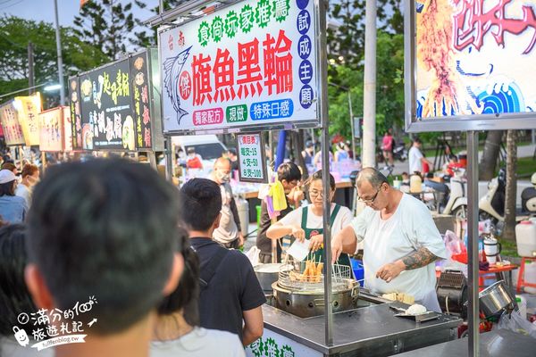 ▲▼朴子週六夜市。（圖／部落客滿分的旅遊札記授權提供）