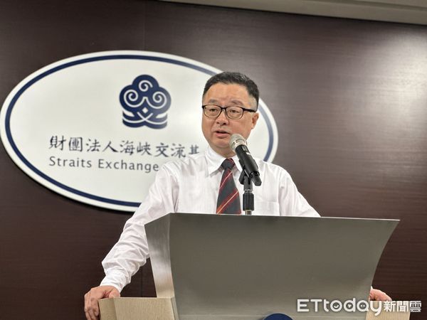 ▲▼海基會秘書長羅文嘉。（圖／記者蔡紹堅攝）