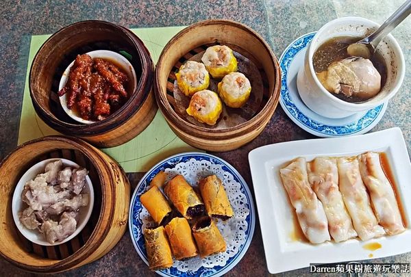 ▲▼大溪港式點心。（圖／部落客Darren蘋果樹旅遊玩樂誌授權提供）