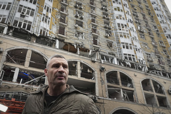 ▲▼  烏克蘭基輔市長克里契科（Vitali Klitschko）。（圖／達志影像／美聯社）