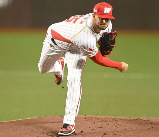 ▲味全龍隊洋將艾璞樂。（圖／味全龍隊提供）