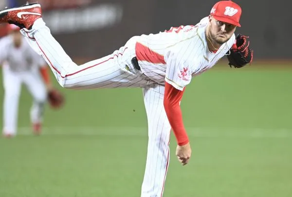 ▲味全龍隊洋將艾璞樂。（圖／味全龍隊提供）