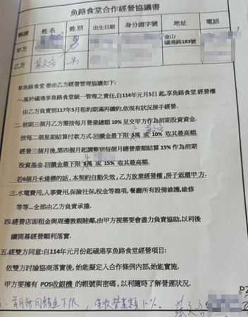 李女遭控未與房東簽立合約，竟霸佔餐廳。（圖／民眾提供）