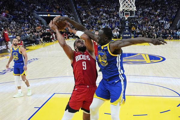 ▲▼勇士格林、火箭布魯克斯。（圖／達志影像／美聯社）