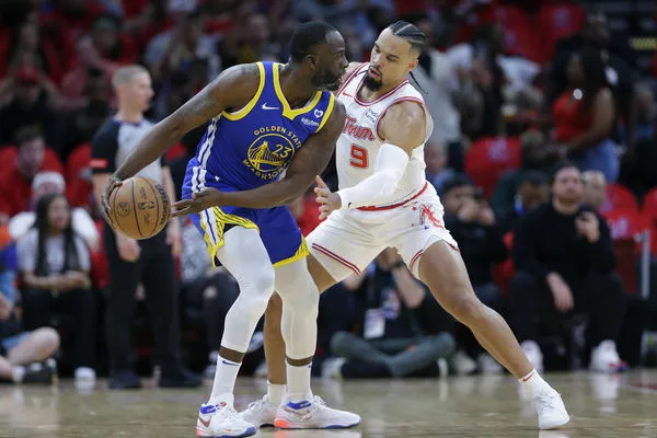 ▲▼勇士格林、火箭布魯克斯。（圖／達志影像／美聯社）