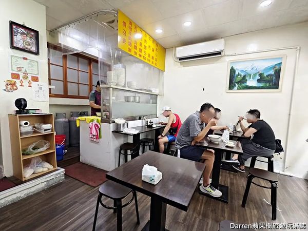 ▲▼蔡家牛肉麵。（圖／部落客Darren蘋果樹旅遊玩樂誌授權提供）