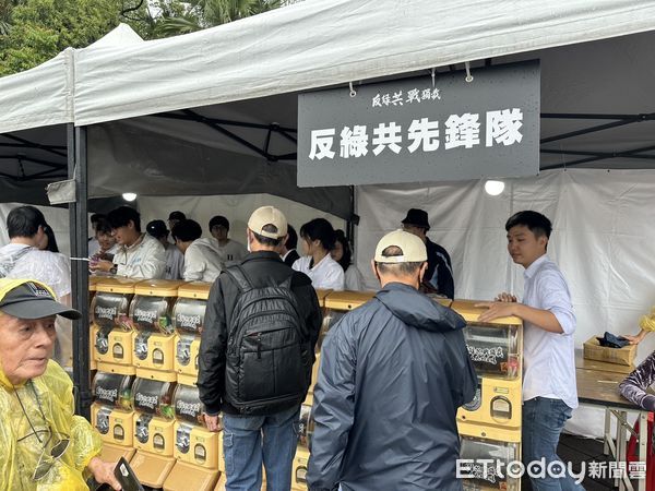 ▲▼  國民黨「反綠共 戰獨裁 凱道一起站出來！」活動      。（圖／記者崔至雲攝）